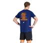 Adidas Clay Graphic Tee (M) (Dark Blue)