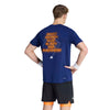 Adidas Clay Graphic Tee (M) (Dark Blue)
