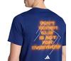 Adidas Clay Graphic Tee (M) (Dark Blue)