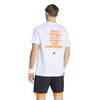 Adidas Clay Graphic Tee (M) (Dark Blue) Adidas