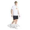 Adidas Clay Graphic Tee (M) (Dark Blue) Adidas