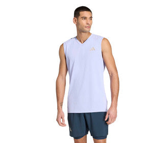 Adidas Sleevless Tee (M) (Violet Tone)