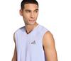 Adidas Sleevless Tee (M) (Violet Tone)