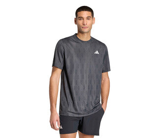 Adidas Club Graphic Tee (M) (Carbon)