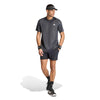 Adidas Club Graphic Tee (M) (Carbon) Adidas