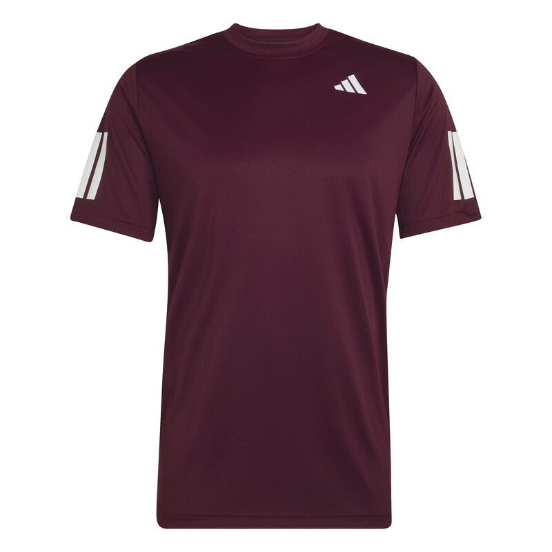 Adidas Club 3 Stripes Tee (M) (Violet Tone) Adidas