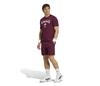 Adidas Heritage Tennis Graphic Tee (M) (Maroon)