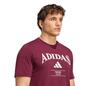 Adidas Heritage Tennis Graphic Tee (M) (Maroon)
