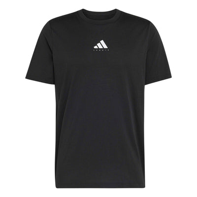 Adidas Tennis Category Graphic Tee (M) (Black)