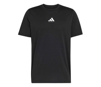 Adidas Tennis Category Graphic Tee (M) (Black)