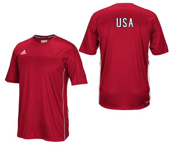 Adi Usta Player Pkg Utility S/S Jersey (M)