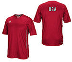 Adi Usta Player Pkg Utility S/S Jersey (M)