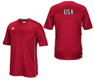 Adi Usta Player Pkg Utility S/S Jersey (M)