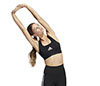 Adidas Powerreact Medium Support Bra (W) (Black)
