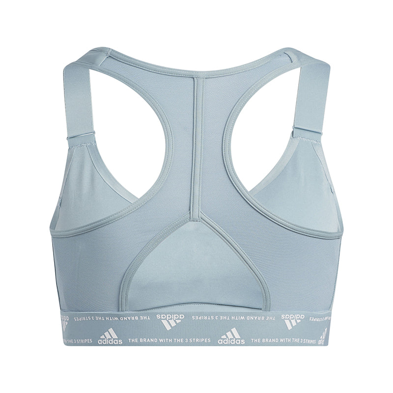 Adidas Powerreact Medium Support Bra (W) (Grey)
