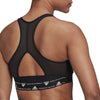 Adidas Powerreact Medium Support Bra (W) (Black)