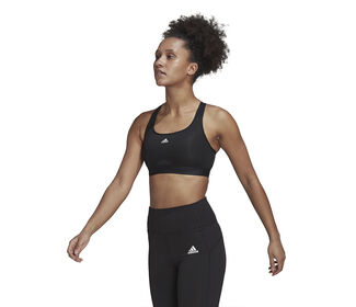 Adidas Powerreact Medium Support Bra (W) (Black)