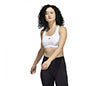 Adidas Powerreact Medium Support Bra (W) (White)