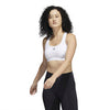 Adidas Powerreact Medium Support Bra (W) (White)