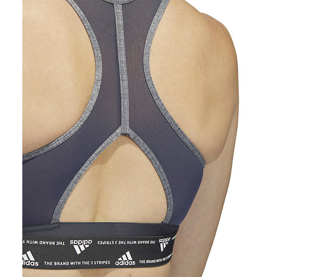Adidas Powerreact Medium Support Bra (W) (Grey)