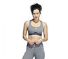 Adidas Powerreact Medium Support Bra (W) (Grey)