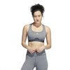 Adidas Powerreact Medium Support Bra (W) (Grey)