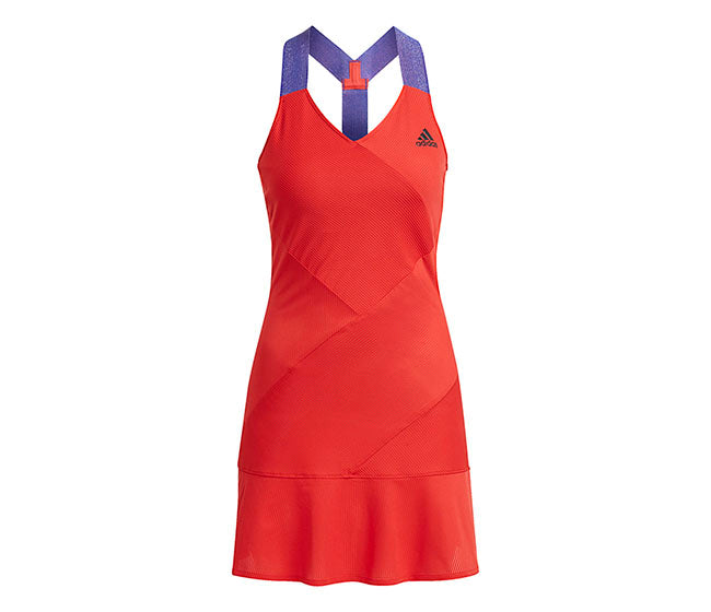 Adidas Y Primeblue Dope Dye Dress (W) (Red)