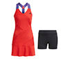 Adidas Y Primeblue Dope Dye Dress (W) (Red)