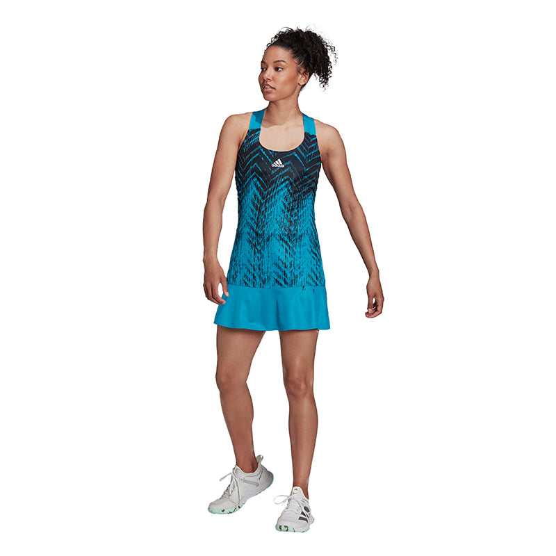 Adidas Y-Dress Primeblue Print (W) (Aqua)