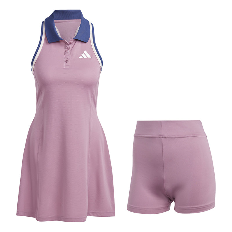 Adidas Clubhouse Tennis Dress (W) (Wonder Orchid)