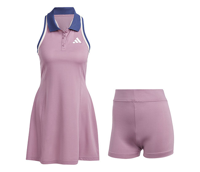 Adidas Clubhouse Tennis Dress (W) (Wonder Orchid)
