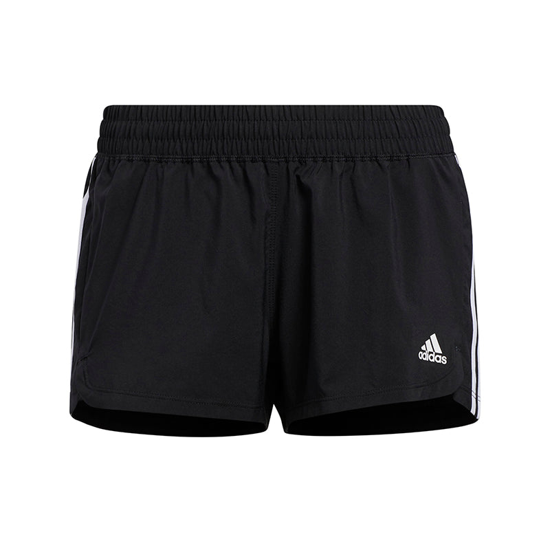 Adidas Pacer 3 Stripe Woven Short (W) (Black)