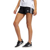 Adidas Pacer 3 Stripe Woven Short (W) (Black)