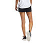 Adidas Pacer 3 Stripe Woven Short (W) (Black)