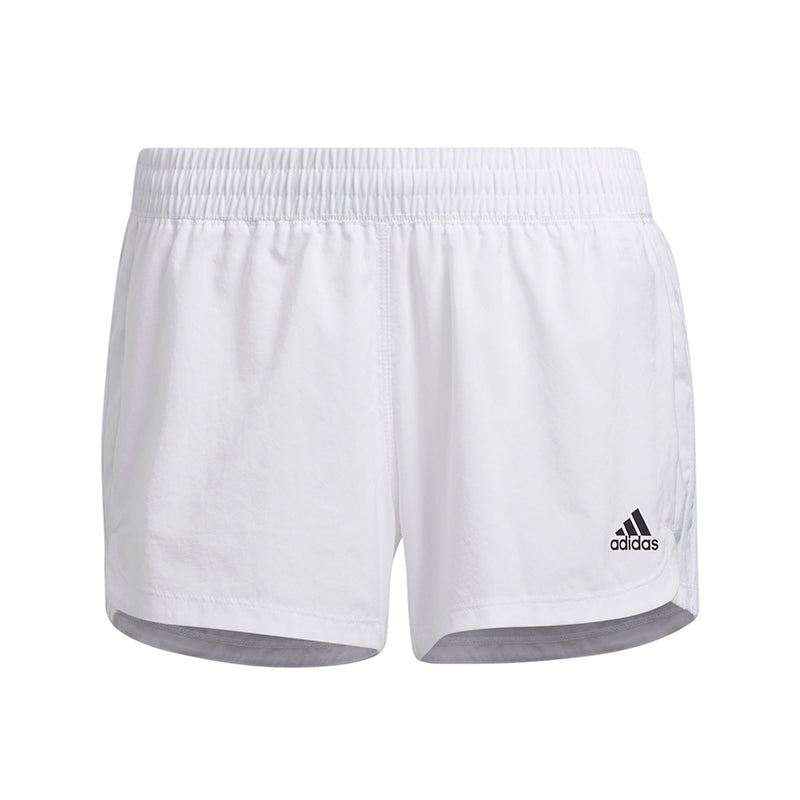 Adidas Pacer 3 Stripe Woven Short (W) (White)