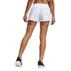 Adidas Pacer 3 Stripe Woven Short (W) (White)