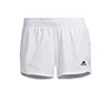 Adidas Pacer 3 Stripe Woven Short (W) (White)