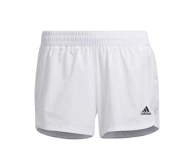 Adidas Pacer 3 Stripe Woven Short (W) (White)