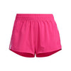 Adidas Pacer 3 Stripe Woven Short (W) (Magenta)