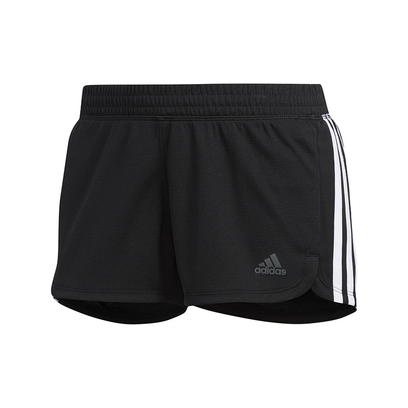 Adidas Pacer 3 Stripe Knit Short (W) (Black)