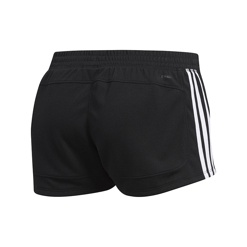 Adidas Pacer 3 Stripe Knit Short (W) (Black)