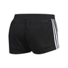 Adidas Pacer 3 Stripe Knit Short (W) (Black)
