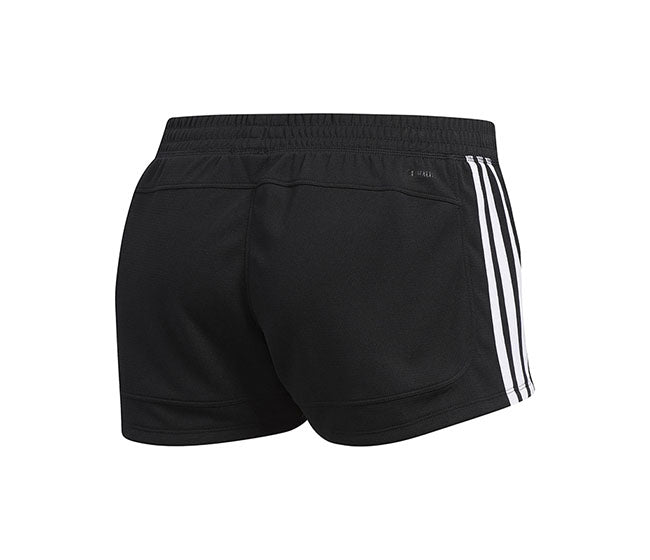Adidas Pacer 3 Stripe Knit Short (W) (Black)