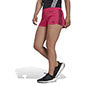 Adidas Pacer 3 Stripe Knit Short (W) (Magenta)
