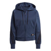 Adidas Future Icons 3 Stripes Full Zip Hoodie (W) (Navy)
