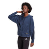 Adidas Future Icons 3 Stripes Full Zip Hoodie (W) (Navy)