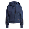 Adidas Future Icons 3 Stripes Full Zip Hoodie (W) (Navy)