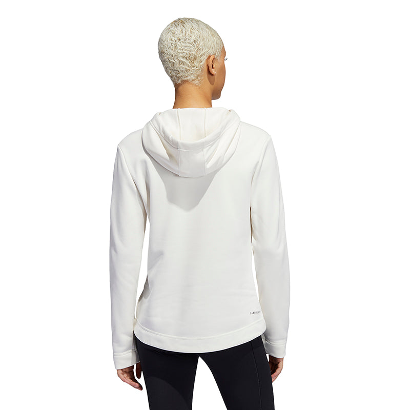 Adidas Badge Of Sport Hoodie (W) (White)