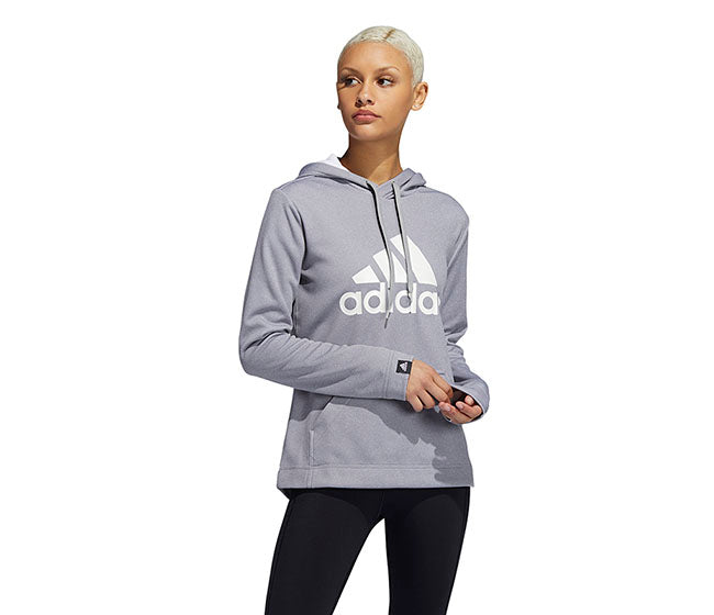 Adidas Badge Of Sport Hoodie (W) (Grey)