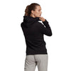 Adidas Essentials Full Zip Hoodie (W) (Black)
